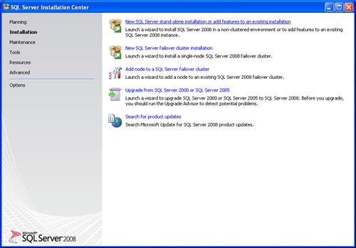 install sql server 2008 enterprise edition