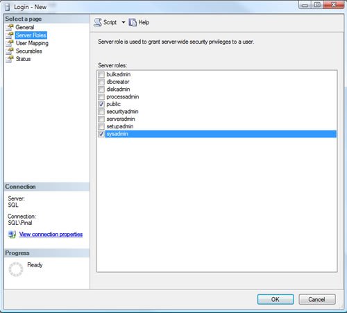 SQL SERVER - Add Any User to SysAdmin Role - Add Users to System Roles - SQL  Authority with Pinal Dave