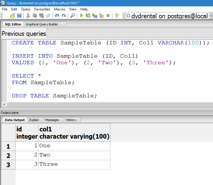 select into sql server