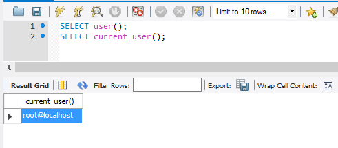 current user mysql methods different know sql