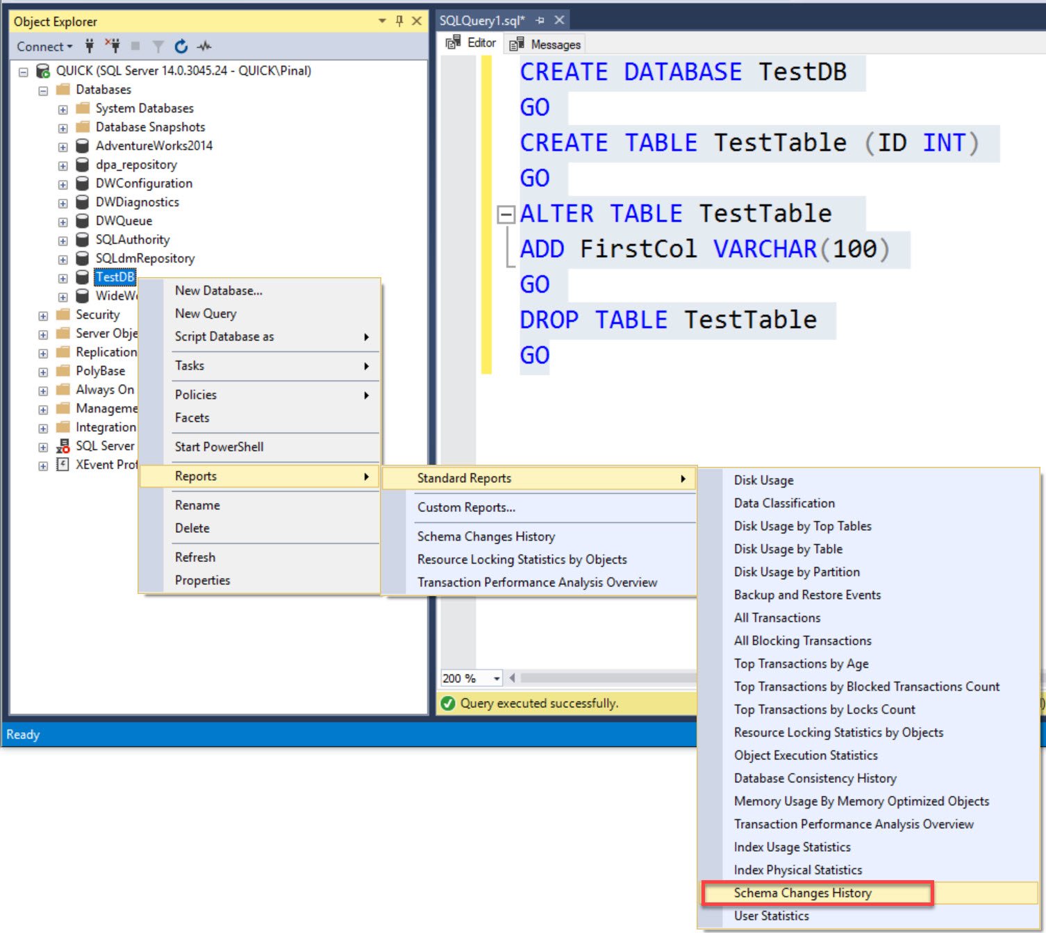 SQL SERVER Finding User Who Dropped Database Table SQL Authority