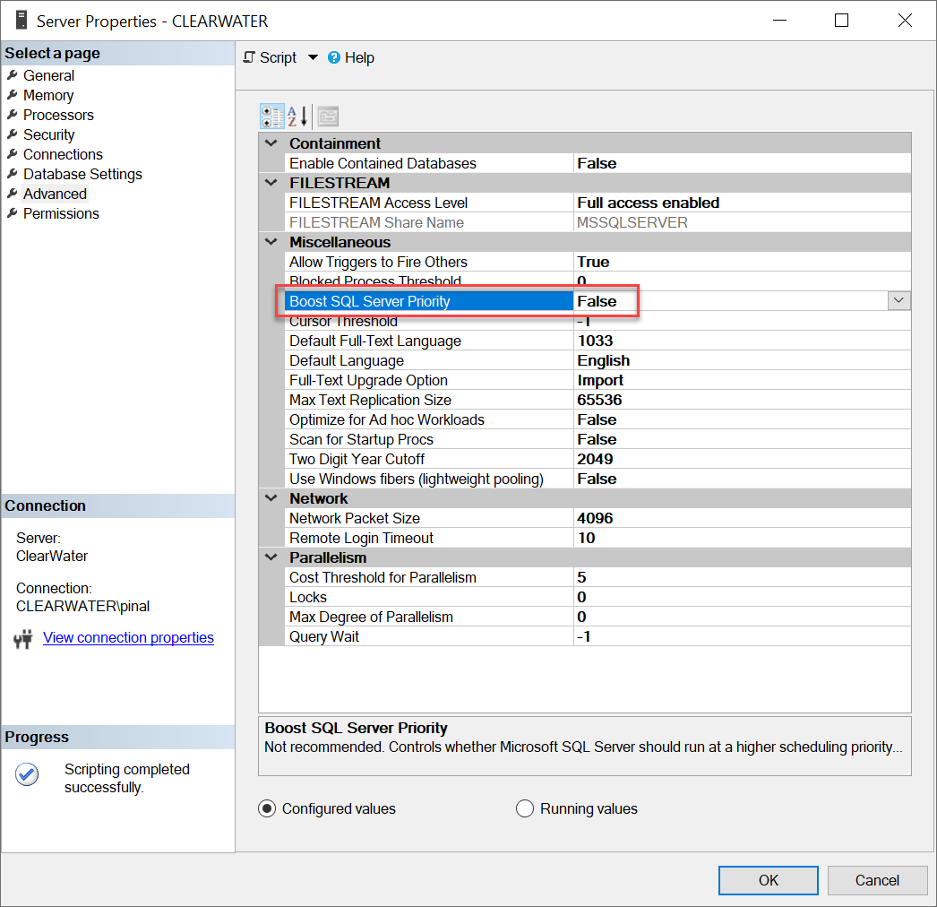 Sql Server Boost Sql Server Priority And Ssms 18 Laptrinhx