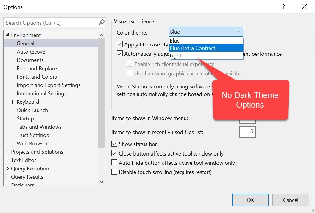 sql server management studio format query