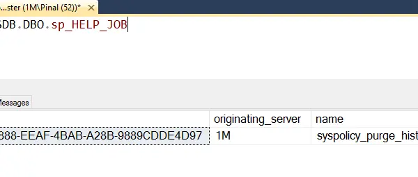 SQL SERVER - Retrieve Information of SQL Server Agent Jobs