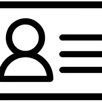 Person icon in information card.
