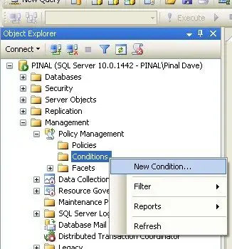 SQL SERVER - 2008 - Introduction to Policy Management - Enforcing Rules on SQL Server