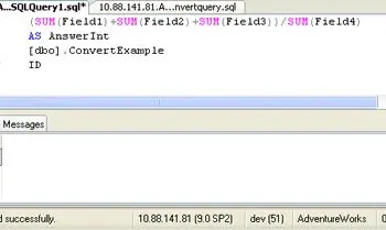 SQL SERVER - Get Answer in Float When Dividing of Two Integer