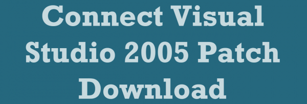 All Articles ConnectVisualStudio-600x203 