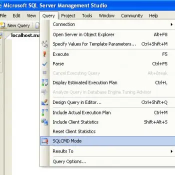 SQL SERVER - Interesting Observation - Using sqlcmd From SSMS Query Editor