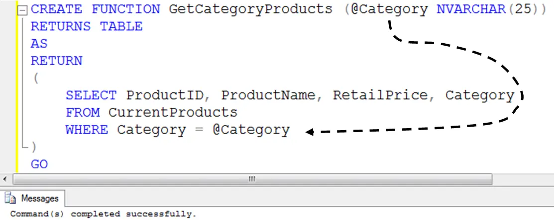 SQL SERVER - Insert Values of Stored Procedure in Table - Use Table Valued Function