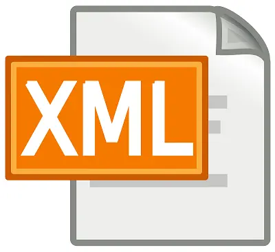 XML file icon.