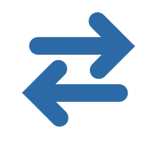 Arrow indicating data flow or navigation.