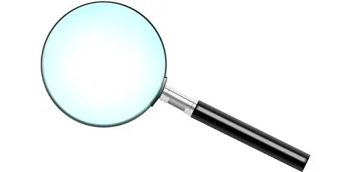 Magnifying glass tool.