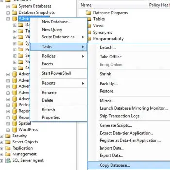 SQL SERVER - Copy Database from Instance to Another Instance - Copy Paste in SQL Server