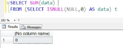 SQL SERVER - A Puzzle - Fun with NULL - Fix Error 8117