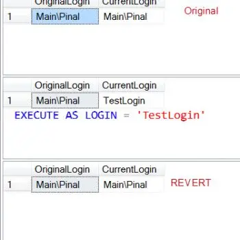 SQL SERVER - Difference Between ORIGINAL_LOGIN() and SUSER_SNAME()