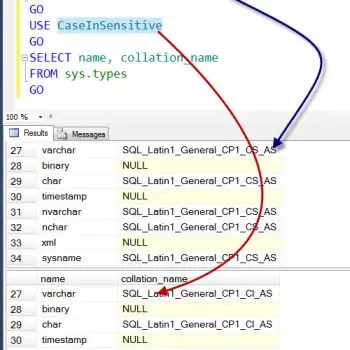 SQL SERVER - Creating Database with Different Collation on Server
