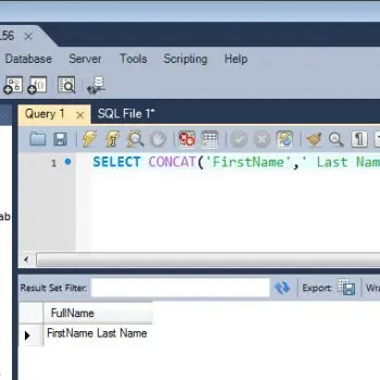 SQL SERVER - MySQL - PostgreSQL - How to Concat Strings?