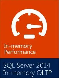 In-memory performance' sql server 2014 icon.
