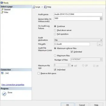 SQL SERVER - User Defined Audit with SQL Server