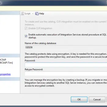 SQL SERVER - Creating the SSIS Catalog - Notes from the Field #058