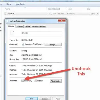 SQL SERVER -Fix Error - Cannot open backup device. Operating system error 5(Access is denied.)