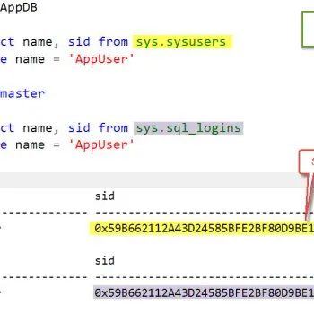 SQL SERVER – Create Login with SID – Way to Synchronize Logins on Secondary Server