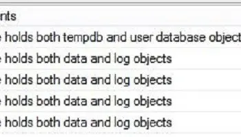 SQL SERVER - Script: Knowing Data and Log Files Are On the Same Drive