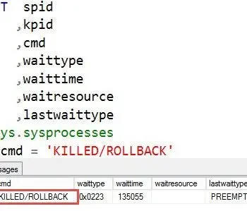 SQL SERVER – SPID is KILLED/ROLLBACK state. What to Do Next?