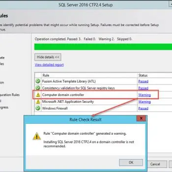 SQL SERVER - Installation Failed With Error - Wait on the Database Engine Recovery Handle Failed