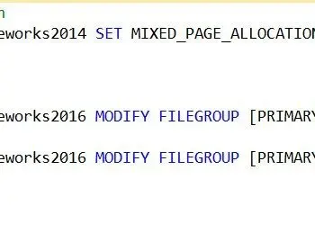 SQL Server 2016 - Introducing AutoGrow and Mixed_Page_Allocations Options - TraceFlags