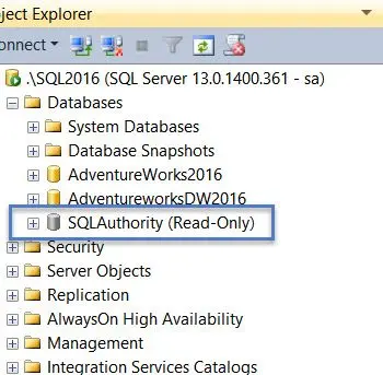 SQL SERVER - FIX Error 5120 - Database is in Read Only Mode After Attaching Files