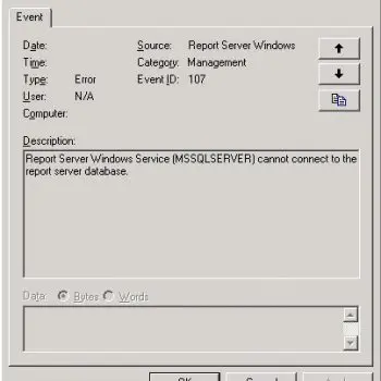 Event Properties window.