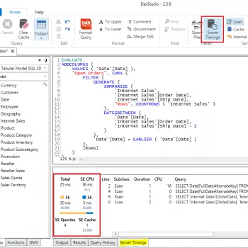 SQL SERVER - Becoming a More Effective DAX Developer with DAX Studio - Notes from the Field #134