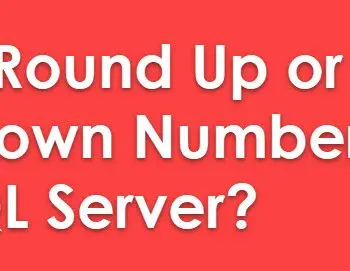 Round up and down arrows.