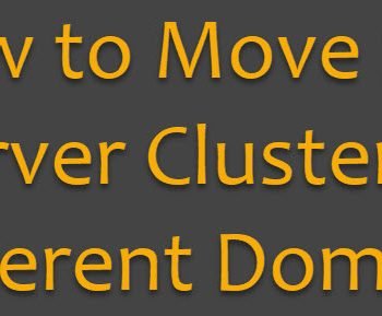 How to move sql.