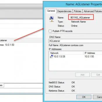 SQL SERVER - Unable to Get Listener Properties Using PowerShell - An Error Occurred Opening Resource