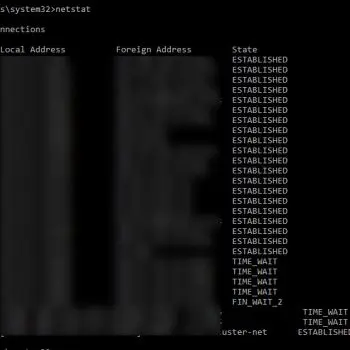 TCP Provider network connection status.