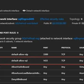SQL SERVER - Unable to Connect to SQL Server in Azure Virtual Machine from SSMS on On-Premise Machine