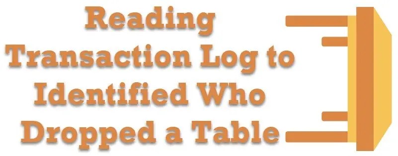 Reading Transaction Log.