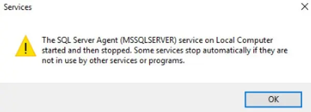 SQL SERVER - SQL Server Agent Not Starting - Failed to Initialize SQL Agent Log (Reason: Access is Denied).