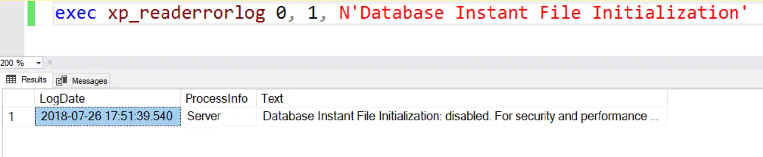 SQL Server error log.