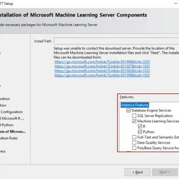 SQL SERVER - Installation Stuck at Offline Installation of Microsoft Machine Learning Server Components