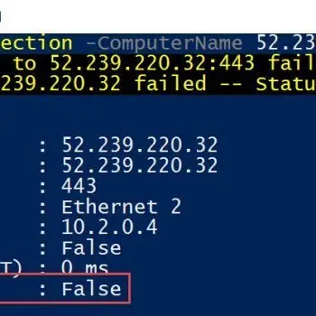 SSMS - Azure Storage Error - A Connection Attempt Failed Because the Connected Party did not Properly Respond After a Period of Time