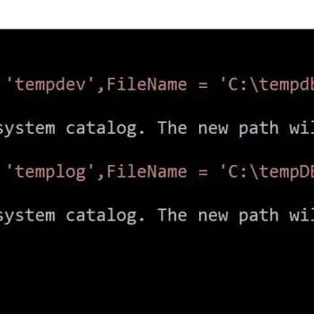 SQL SERVER - FCB::Open Failed - TEMPDB Files Fail to be Created with Error: "CREATE FILE Encountered Operating System Error 3"