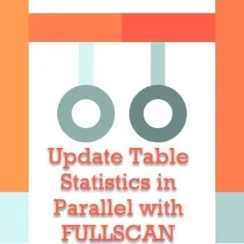Update table statistics in parallel.