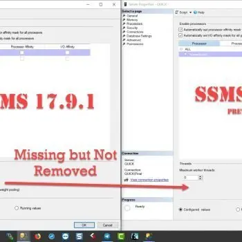 SQL SERVER - Priority Boost and SSMS 18
