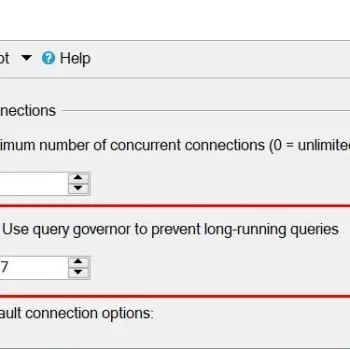 Use query governor to prevent long-running queries.