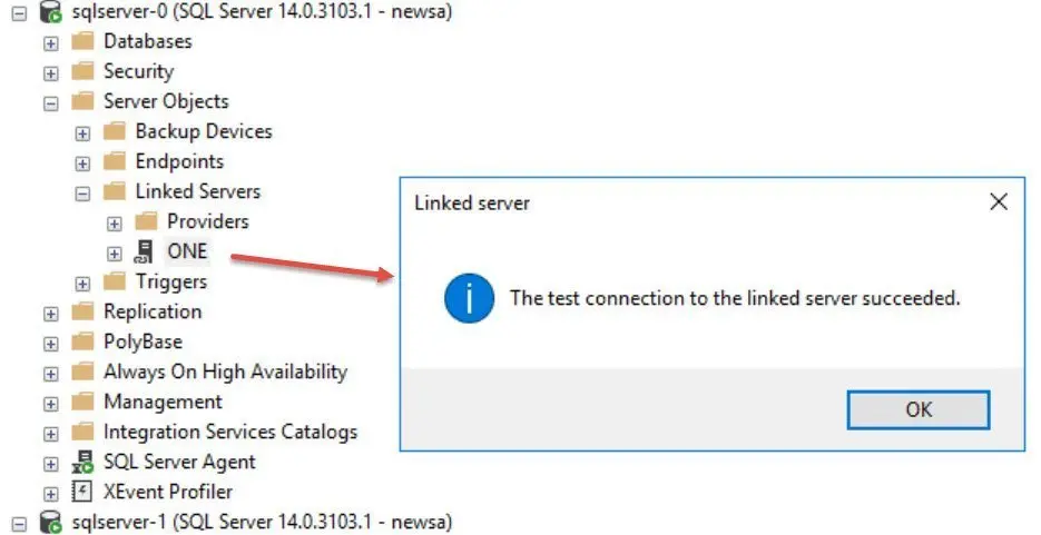 SQL SERVER - FIX: Msg 15274 - Access to the Remote Server is Denied Because the Current Security Context is not Trusted