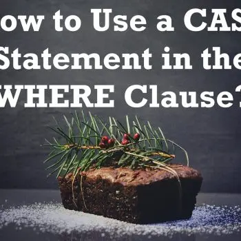 case statement